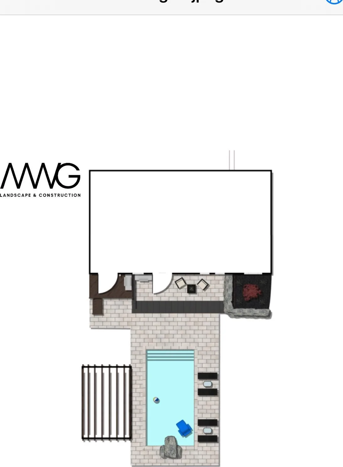 Design layout for a full property